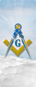 Masonic Lodge Clouds Blue
